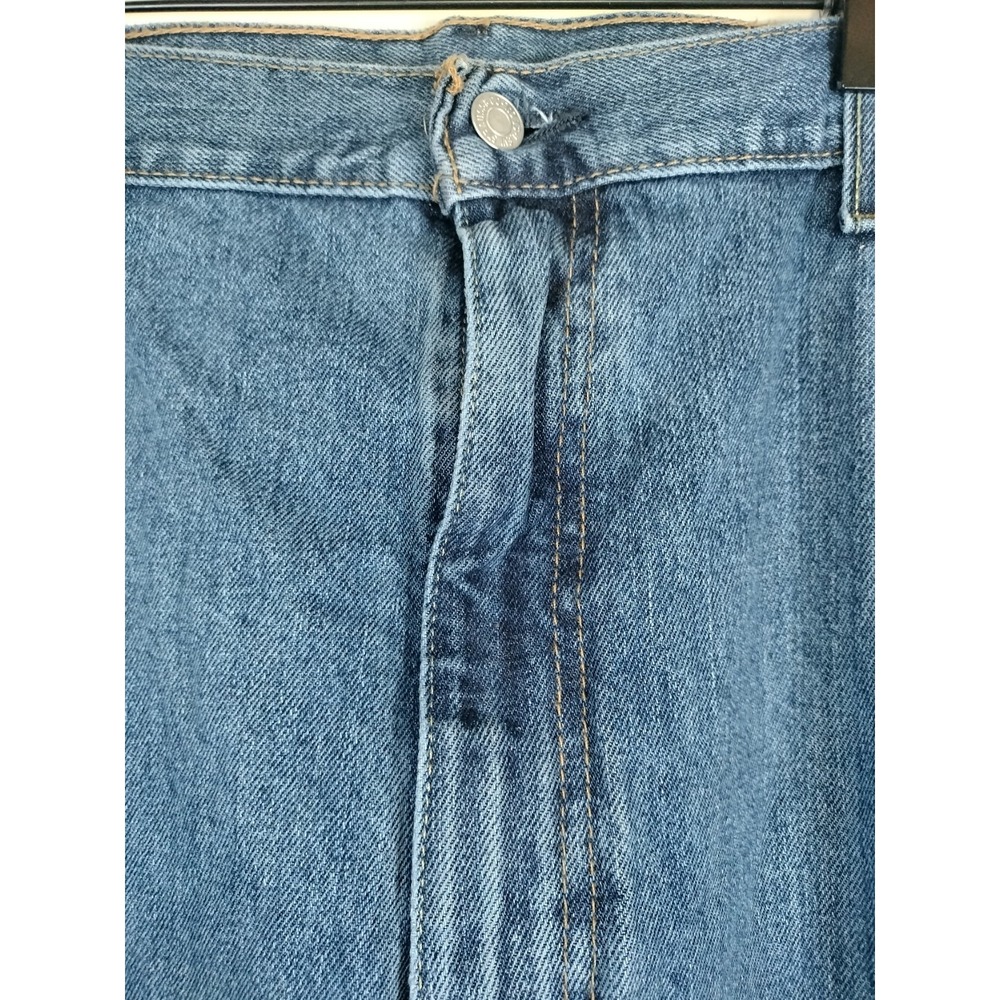 Levi's 550 Jeans Mens 46x29 Blue Relaxed Fit Cotton Denim Pants - Picture 14 of 15